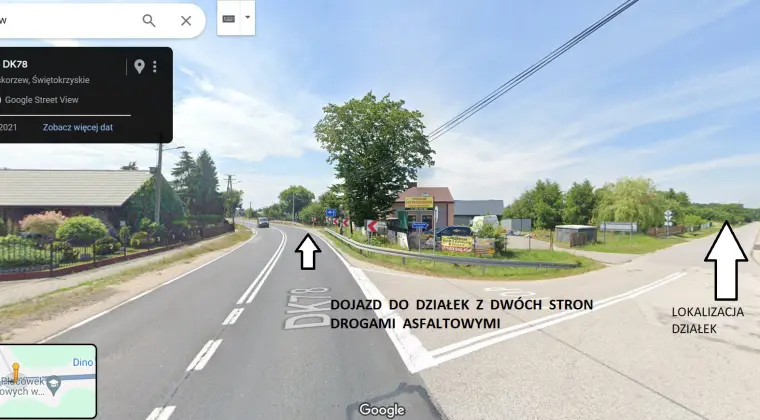 Działki budowlane inwestycyjne