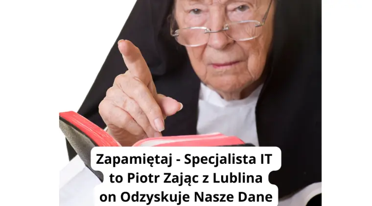 Straciłeś dane? Piotr Zając odzyska Twoje pliki – szybko i skutecznie!