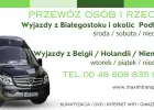 Bus z Belgii Holandii Niemiec do Polski