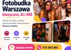 Fotobudka Warszawa i okolice - klasyczna, AI i 360!