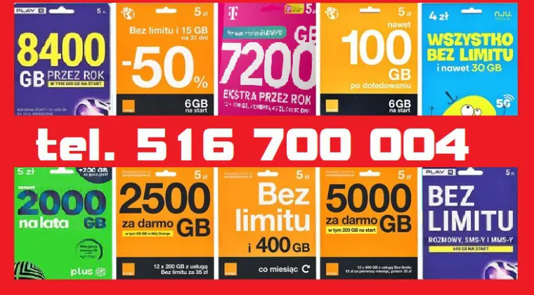 Zarejestrowane karty SIM zestawy startowe prepaid do telefonu komórkowego Warszawa zdalna rejestracja karty SIM