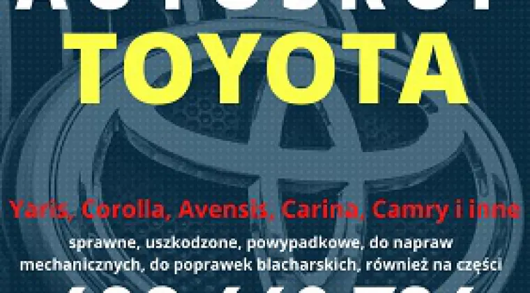 Auto skup Toyota skup aut Avensis Corolla Carina Hilux Hiace i inne