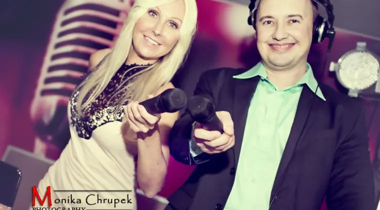 DJ i Wodzirejka 2300zł na wesele. Nagłośnienie,oświetlenie,dym,bańki.