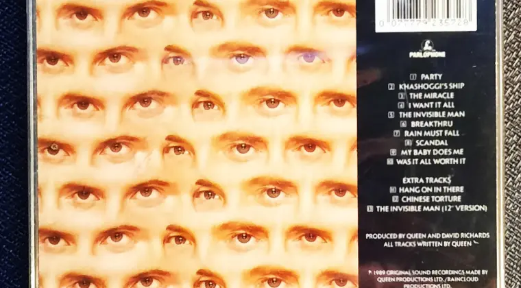 Znakomity Album CD Kultowego Zespołu QUEEN - Album -The Miracle CD