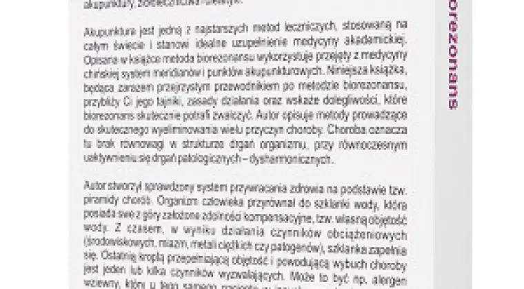 Biorezonans Jacek Wikarski