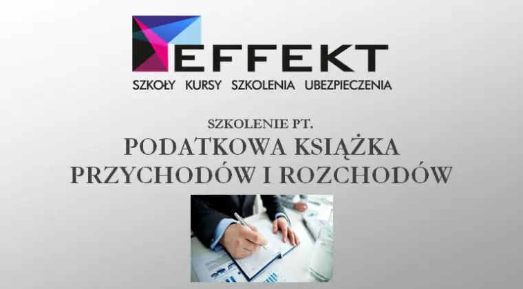 Kurs Książka Przychodów i Rozchodów