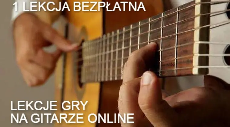 Lekcje gry na gitarze online - 1 lekcja gratis LONDYN