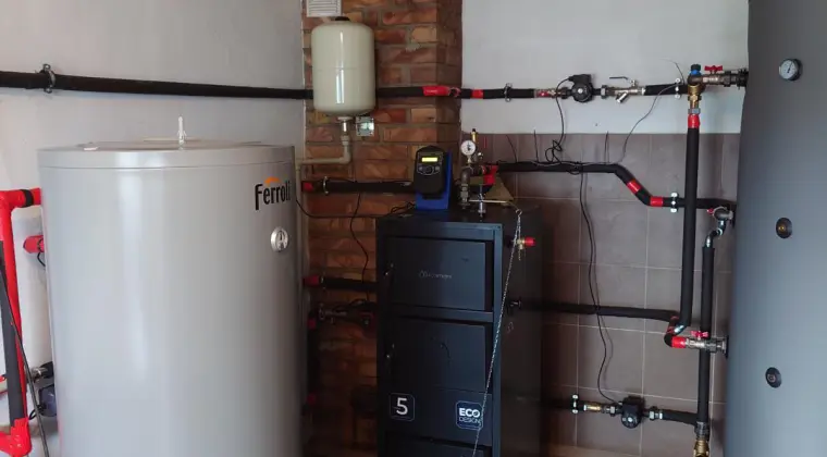 Kotly piece na drewno Pompy ciepła