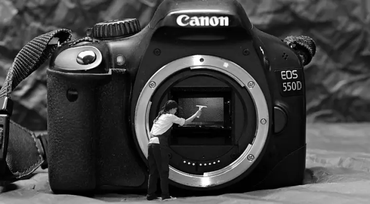 POZNAŃ Czyszczenie Matrycy CCD CMOS w Lustrzankach Cyfrowych CANON