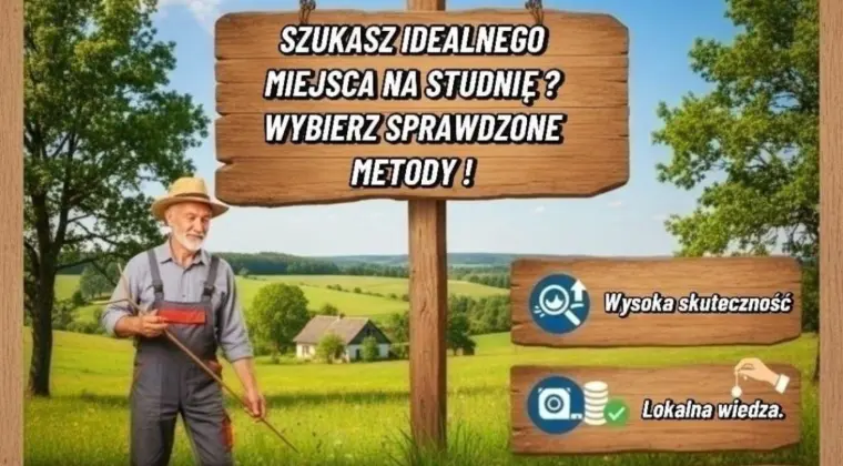 Szukanie żył wodnych pod studnie i gruntowe pompy ciepła