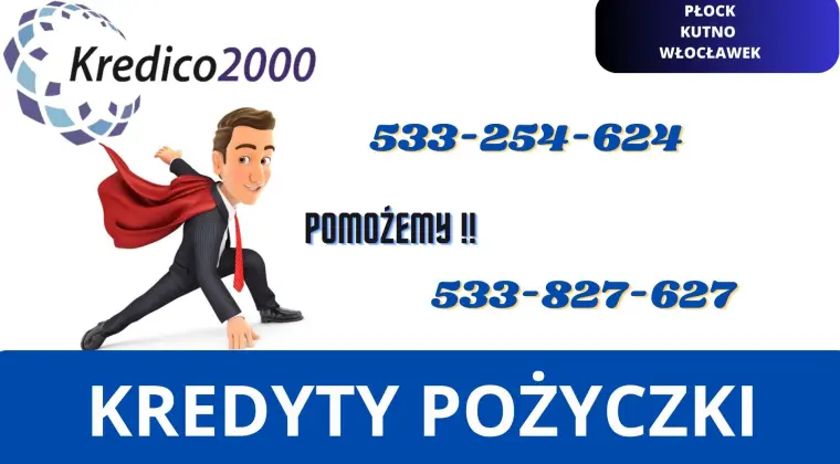 Pożyczka od Kredico2000 czeka!