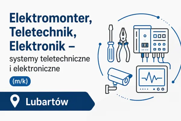 Elektromonter / Elektronik / Teletechnik - Lubartów