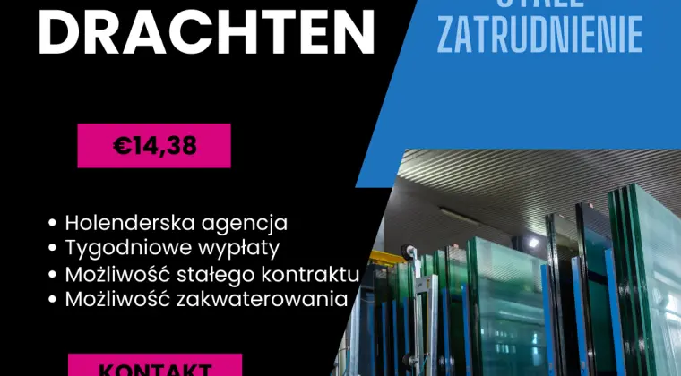 Pracownik produkcji z zakwaterowaniem - Drachten