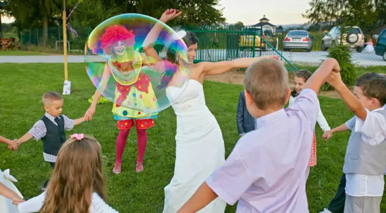 Animacja dzieci na weselu. Animator na wesele.