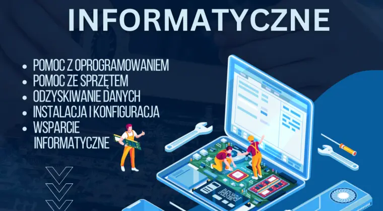 Mobilny Serwis Komputerowy, Pogotowie, Naprawa komputerów laptopów, Informatyk