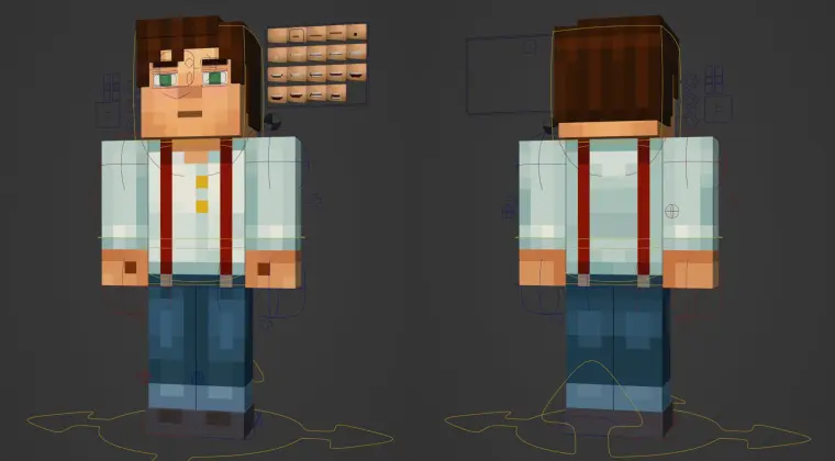 Oferuję usługi tworzenia modeli 3D postaci, modeli do gier