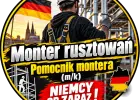 Monter rusztowań / Pomocnik montera (m/k) Niemcy