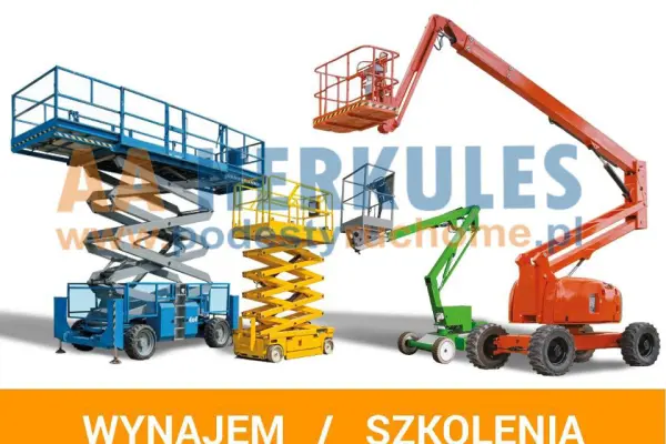 KURS NA PODESTY RUCHOME, ZWYŻKI , SZKOLENIE OPERATORÓW