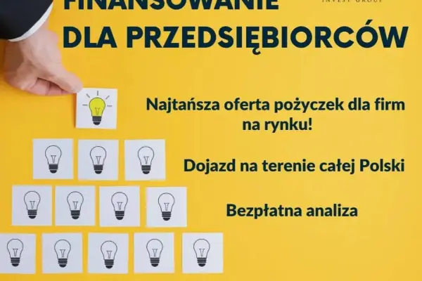 Najtańsza Oferta Pożyczek dla Firm na Rynku!