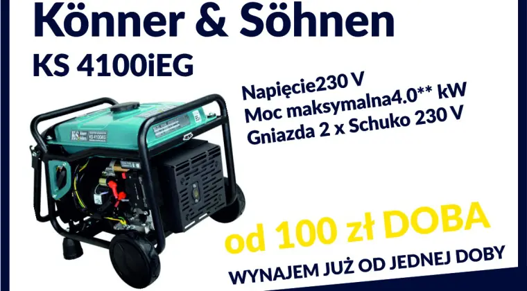 WYNAJEM Kafar Wiertnica Pompa wody Zagęszczarka Usługi koparką / Ładowarką