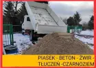 Sprzedaż piasku transport Rzeszów Krasne Malawa Trzebownisko Tyczyn