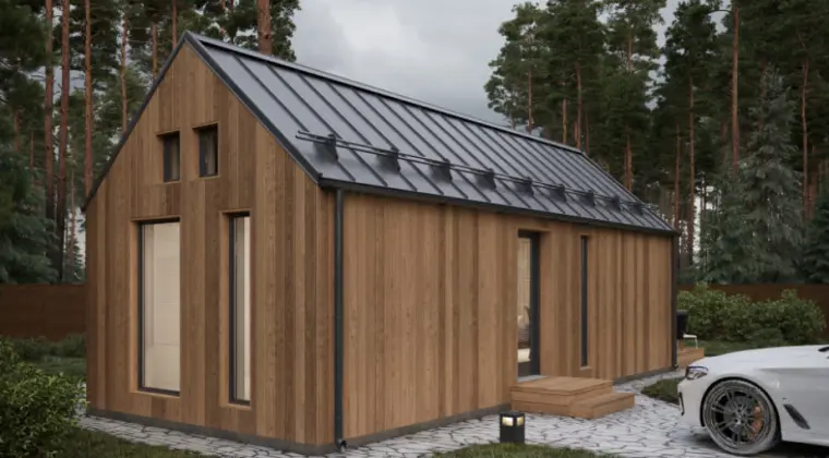 Modular House 38 m² with Terrace