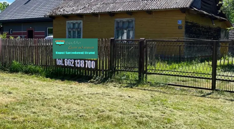 Działka - Siedlisko 220km od Warszawy 4tyś m2 w sercu Podlasia 4000m2