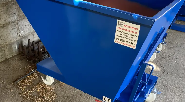 Selbstentleerender Kasten 0,5 m3