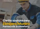 Cieśla szalunkowy/ Zbrojarz/ Murarz/ Pomocnik budowlany - Warszawa