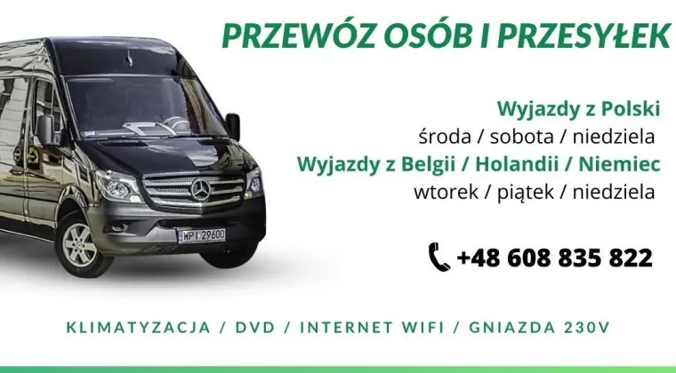 Wyjazd dużym i komfortowym busem do Polski