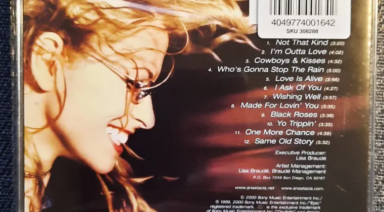 Polecam Wspaniały Album CD ANASTACIA -Album Not that kind Anastacia