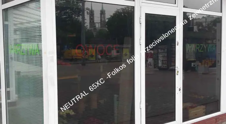 Przyciemnianie szyb Warszawa Oklejanie okien folią przeciwsłoneczną zewnętrzną -folie z filtrem UV i IR