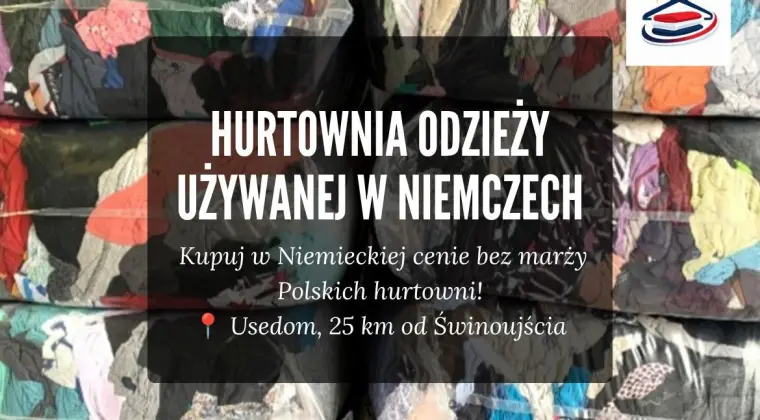 Hurtownia odzieży używanej w Niemczech, sort Mix, super ceny