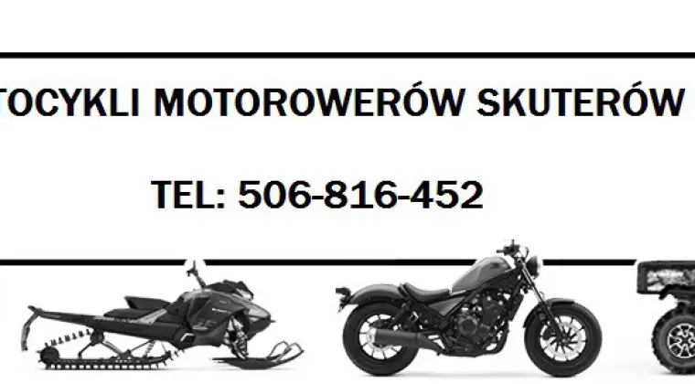 SKUP MOTOCYKLI MOTOROWERÓW SKUTERÓW QUADÓW ATV