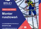 Monter rusztowań / Stawka 30 zł. netto/h