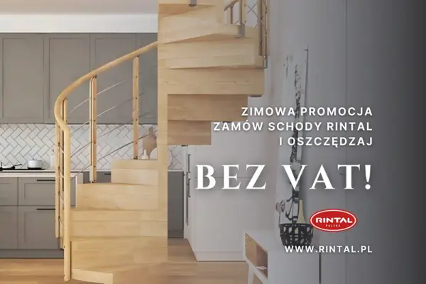 Luty bez VAT w Rintal – Twoje wymarzone schody o 8% taniej