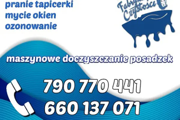 Sprzątanie domów, mieszkan, biur, mycie okien, pranie tapicerki