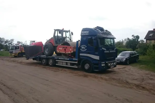 Transport Maszyn Budowlanych Laweta 24 Ton Poznań