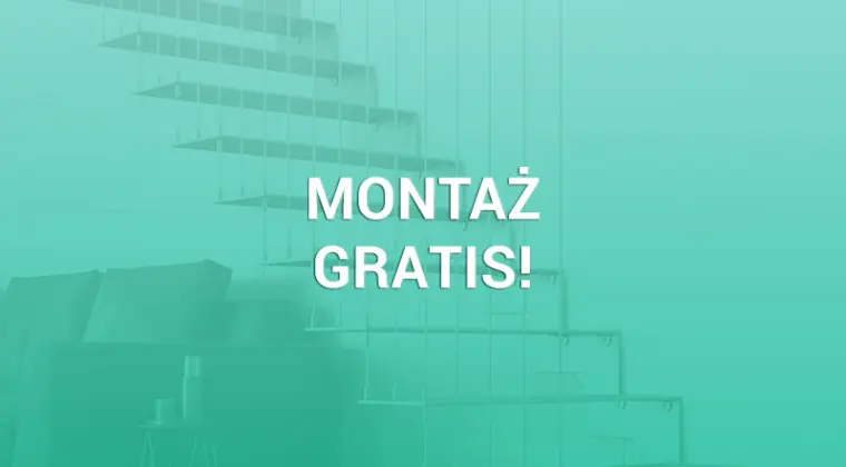 Schody z montażem gratis