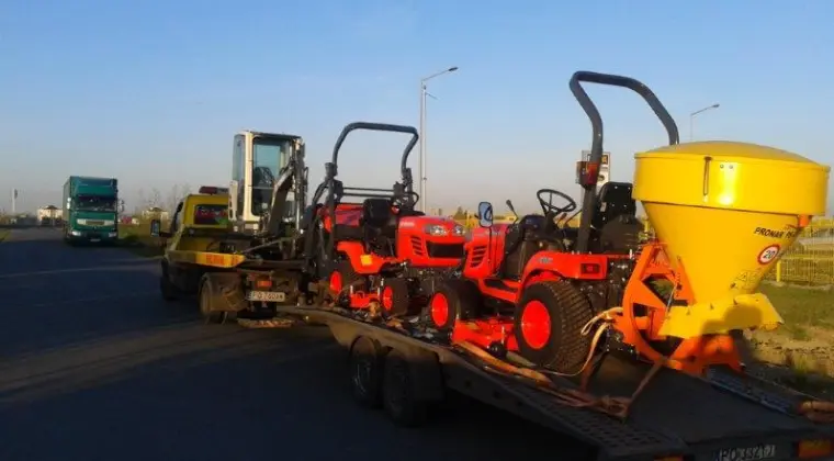 Transport maszyn cnc Poznań