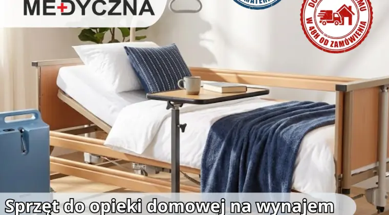 Łóżko rehabilitacyjne Bielsko-Biała - MATERAC W CENIE / Sklep - Wynajem, Dostawa 48h