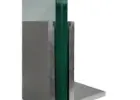 Profile do balustrady szklanej oraz ścianek szklanych - Komplet 2,5m