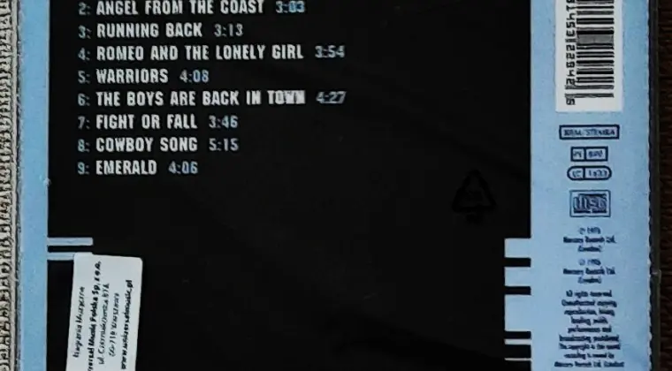 Polecam Najlepszy Album CD Kultowego Zespołu THIN LIZZY Album -Jailbreak
