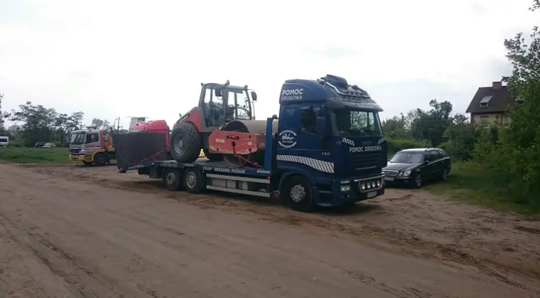 Transport Maszyn Budowlanych Laweta 24 Ton Poznań