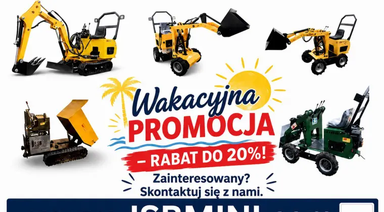 Osprzęt Rolniczy Budowlany + Koparka Ładowarka Wozidło POLSKIE