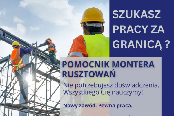 Monter rusztowań