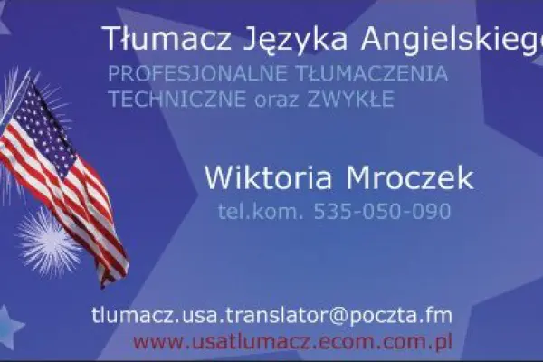 Tłumaczenia Naukowe; Artykuły; Książki; Instrukcje itp. - Tłumacz Ang