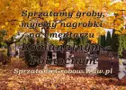 Sprzątanie grobów, opieka nad grobami - Warszawa