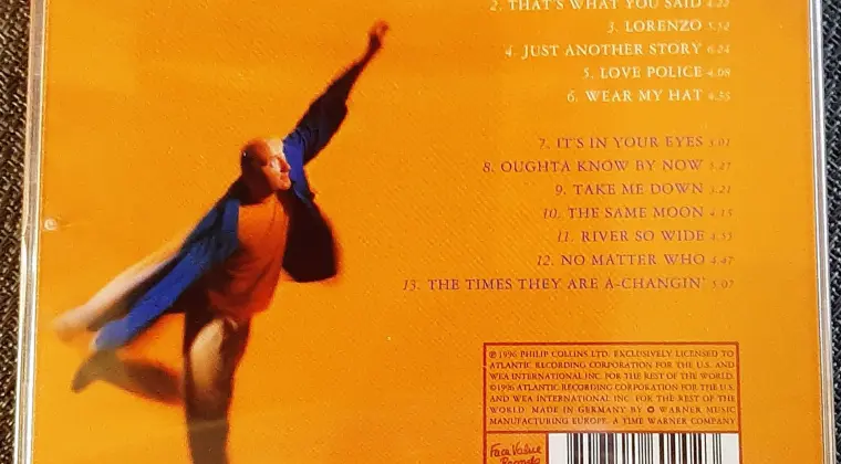 Polecam Wspaniały Album CD PHIL COLLINS - Album Dance Into The Light CD