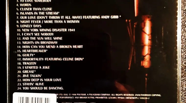 Polecam Album CD Kultowego Zespołu BEE GEES - Album One Night Only CD